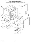 Diagram for 07 - Tub And Frame Parts