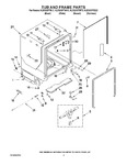 Diagram for 05 - Tub And Frame Parts