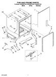 Diagram for 07 - Tub And Frame Parts