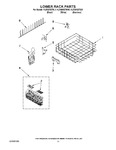 Diagram for 10 - Lower Rack Parts