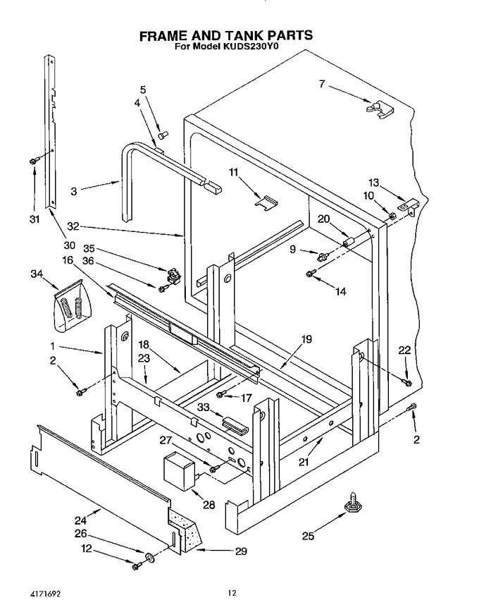 Diagram for KUDS230Y0