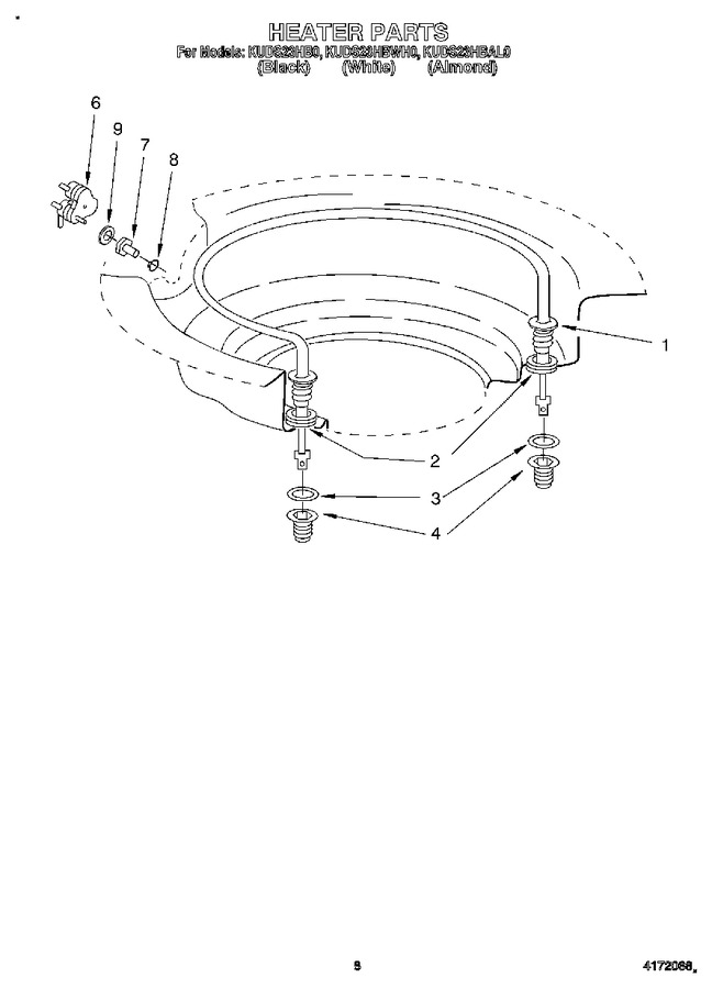 Diagram for KUDS23HB0