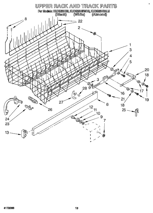 Diagram for KUDS23HBWH0