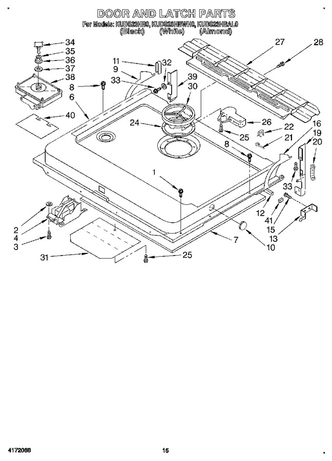 Diagram for KUDS23HB0