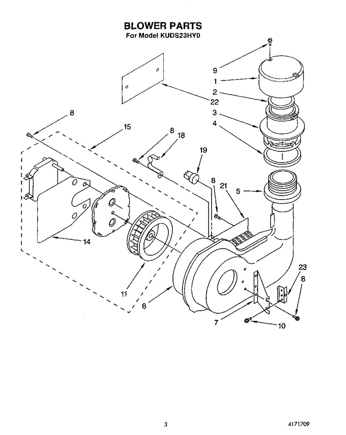 Diagram for KUDS23HY0