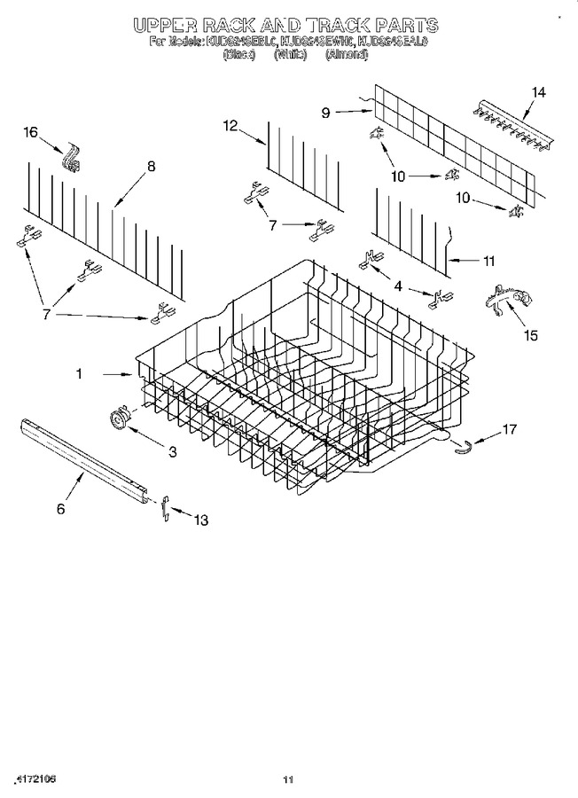 Diagram for KUDS24SEWH0