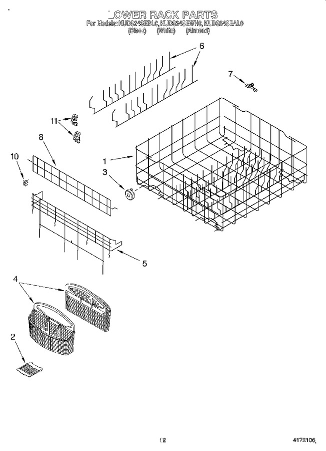 Diagram for KUDS24SEWH0