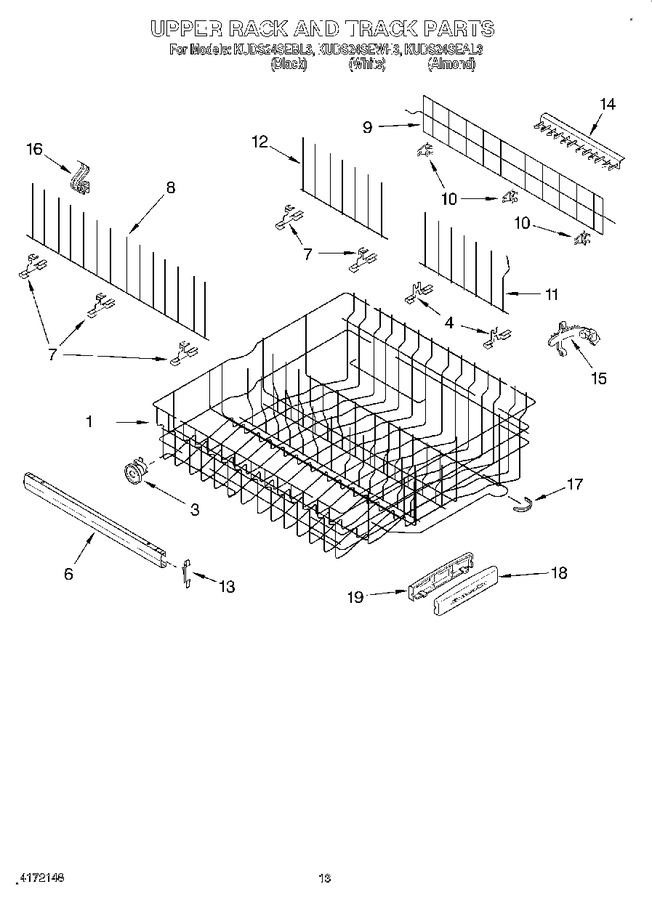 Diagram for KUDS24SEAL3