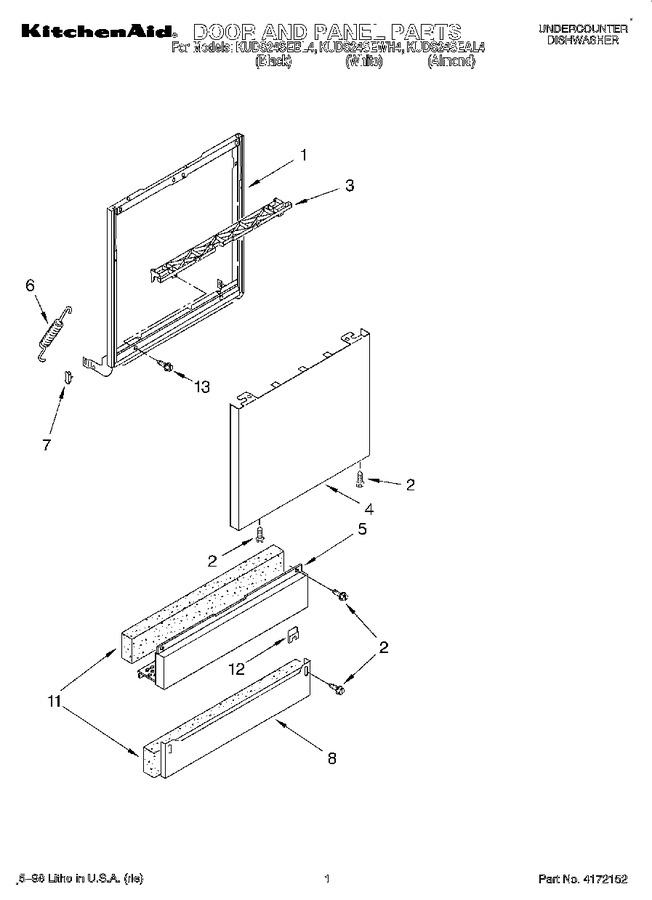 Diagram for KUDS24SEBL4