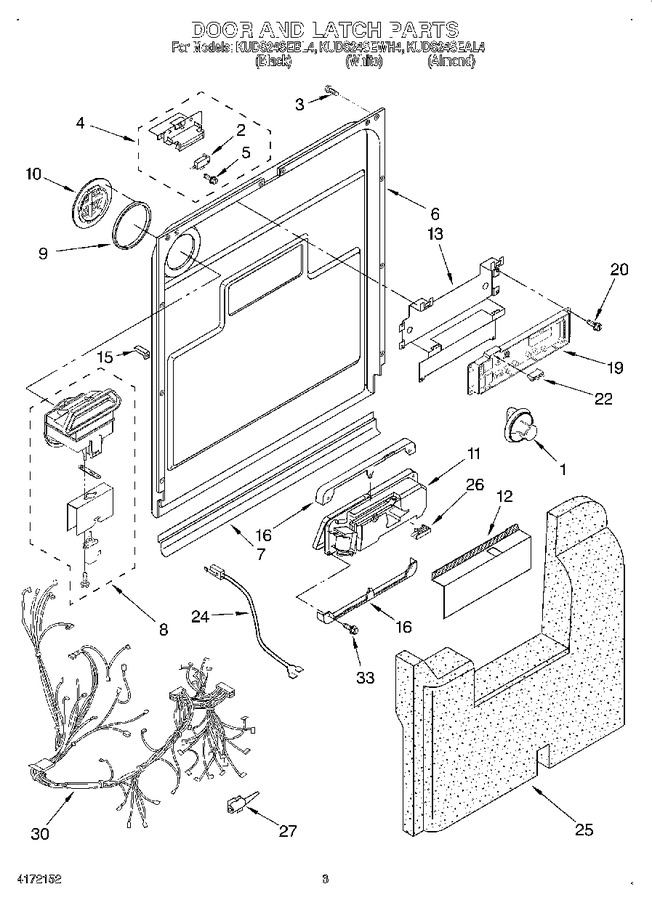 Diagram for KUDS24SEWH4