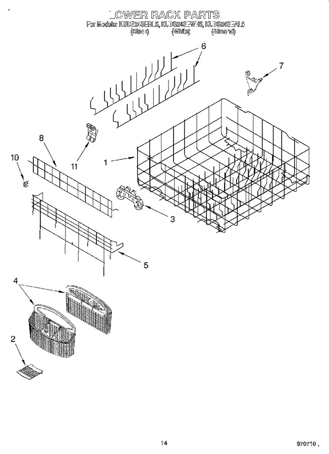 Diagram for KUDS24SEAL5