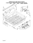 Diagram for 09 - Upper Rack And Track Parts