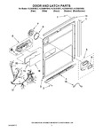 Diagram for 03 - Door And Latch Parts