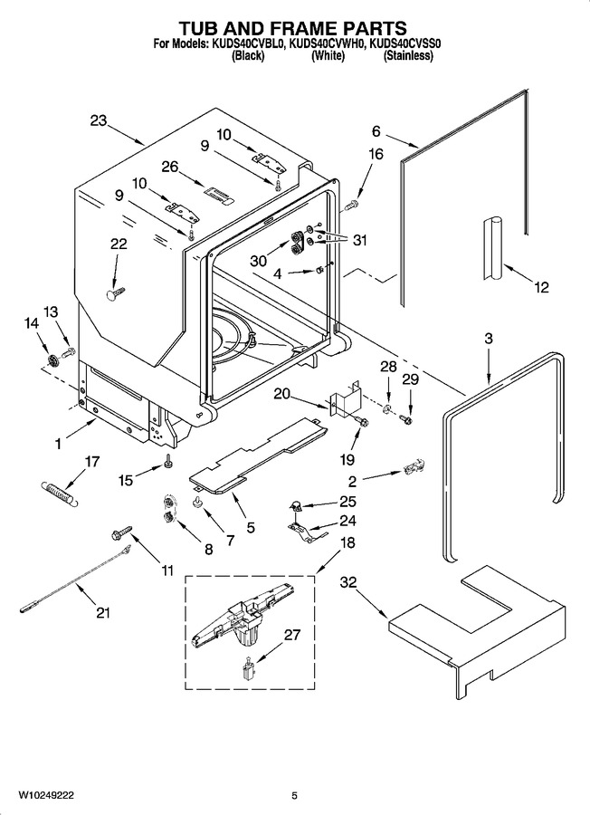 Diagram for KUDS40CVSS0