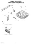 Diagram for 10 - Lower Rack Parts