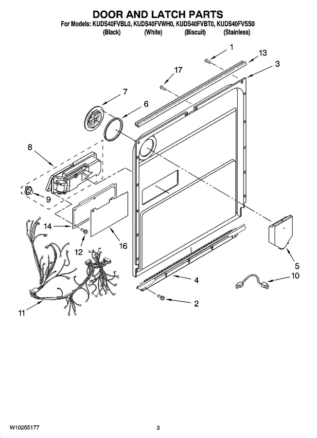 Diagram for KUDS40FVSS0