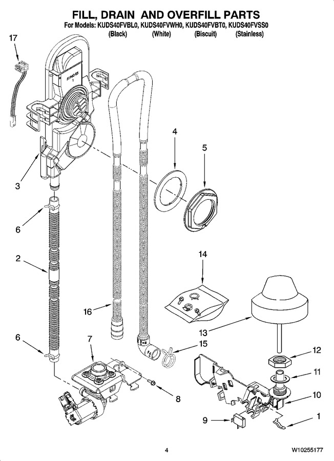 Diagram for KUDS40FVSS0