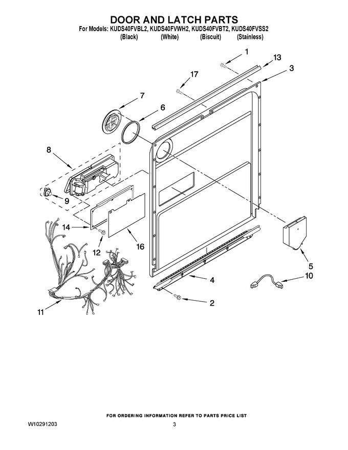 Diagram for KUDS40FVBL2