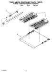 Diagram for 12 - Third Level Rack And Track Parts, Optional Parts (not Included)