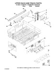 Diagram for 09 - Upper Rack And Track Parts