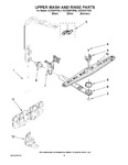 Diagram for 07 - Upper Wash And Rinse Parts