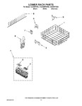 Diagram for 10 - Lower Rack Parts