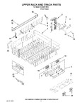 Diagram for 09 - Upper Rack And Track Parts