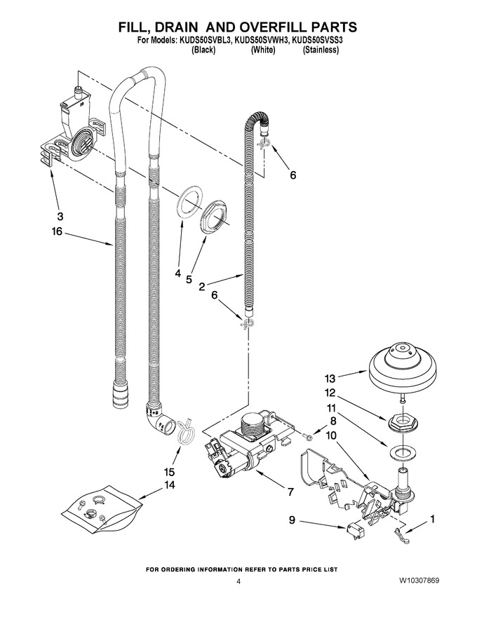 Diagram for KUDS50SVWH3