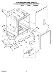 Diagram for 05 - Tub And Frame Parts