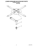 Diagram for 04 - Lower Washarm And Strainer Parts