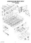 Diagram for 09 - Upper Rack And Track Parts