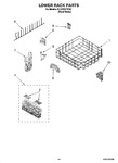 Diagram for 11 - Lower Rack Parts