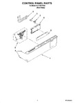 Diagram for 02 - Control Panel Parts