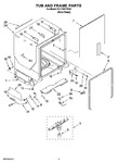 Diagram for 05 - Tub And Frame Parts