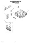 Diagram for 10 - Lower Rack Parts