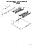 Diagram for 11 - Third Level Rack And Track Parts