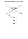 Diagram for 12 - Lower Washarm And Strainer Parts, Optional Parts (not Included)