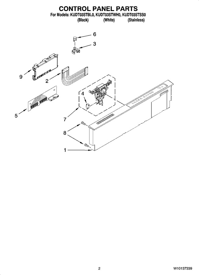 Diagram for KUDT03STBL0