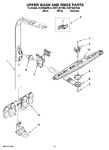 Diagram for 10 - Upper Wash And Rinse Parts