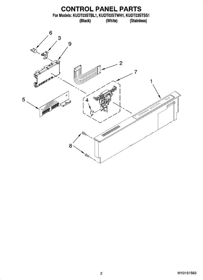 Diagram for KUDT03STWH1