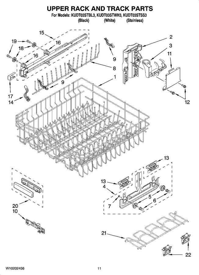 Diagram for KUDT03STBL3