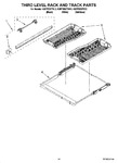 Diagram for 11 - Third Level Rack And Track Parts