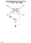 Diagram for 12 - Lower Washarm And Strainer Parts, Optional Parts (not Included)