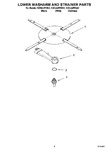 Diagram for 04 - Lower Washarm And Strainer Parts