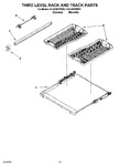 Diagram for 10 - Third Level Rack And Track Parts