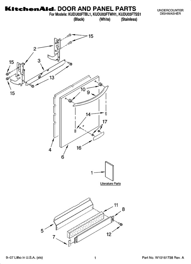 Diagram for KUDU03FTWH1