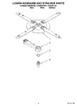 Diagram for 04 - Lower Washarm And Strainer Parts