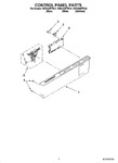 Diagram for 02 - Control Panel Parts