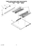 Diagram for 10 - Third Level Rack And Track Parts