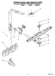 Diagram for 11 - Upper Wash And Rinse Parts